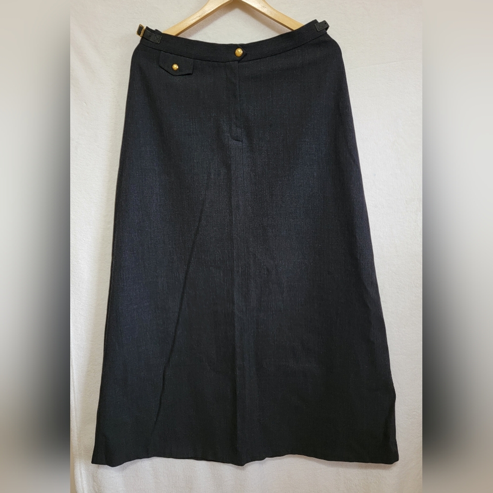 Women's Lauren Ralph Lauren‎ Skirt, Black, Size 8, Pre-Owned